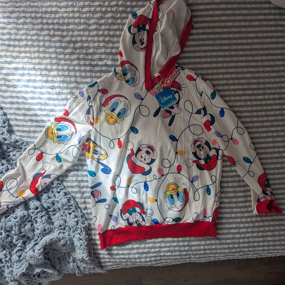 Disney Womens Pajamas - Red and White